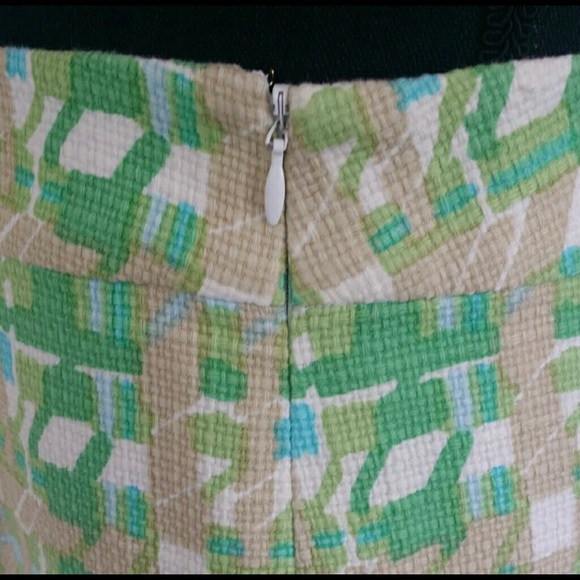 Kate Spade Patterned Skirt - Size 8 - Picture 3 of 5